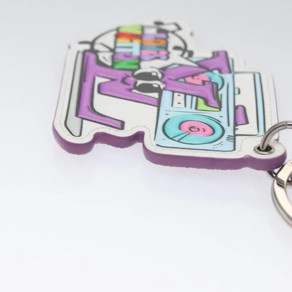 LOUIS VUITTON Monogram Comics Key Holder Purple - Picture 7 of 12